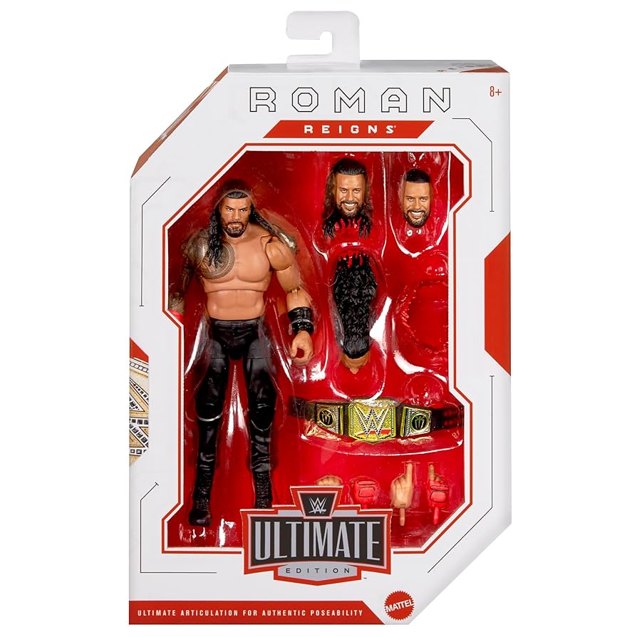 【未開封】WWE フィギュア　Roman Reigns Amazon.com: WWE Roman Reigns (Gold Belt) Best of Ultimate